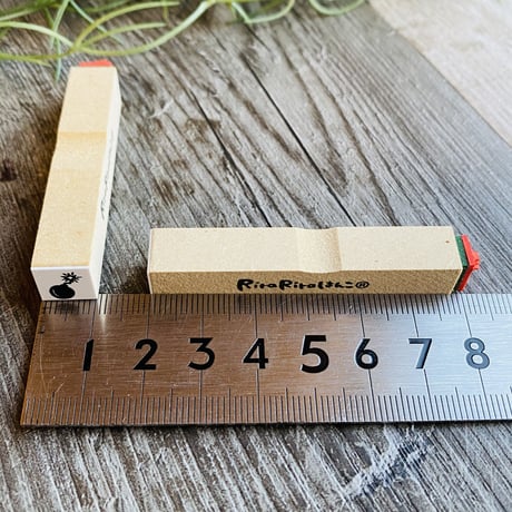 【爆弾・締切10mm角】絵文字はんこ10x10mm_R512