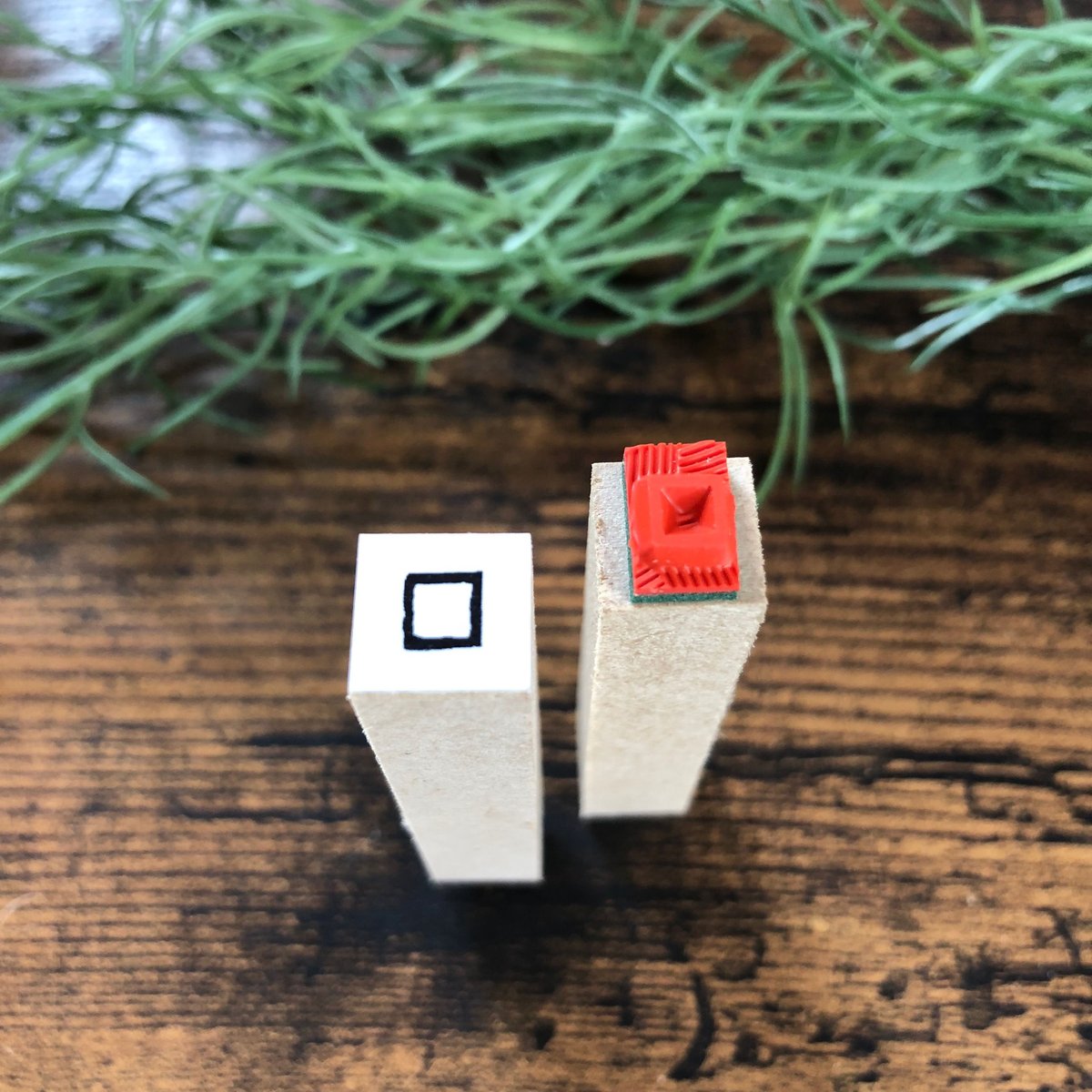 チェックボックス】ラバースタンプ | RiraRiraはんこストア