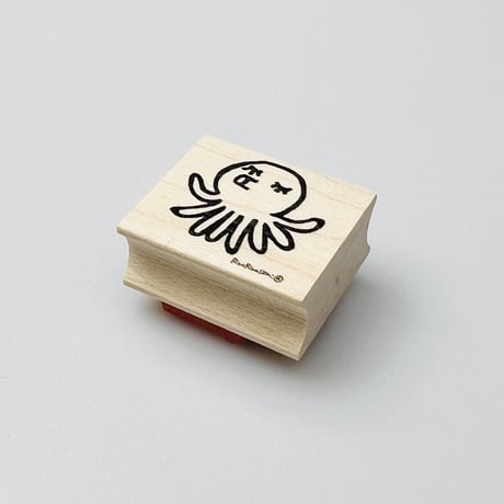 【タコくん】デザインはんこ26x30mm_R737