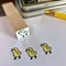 【ひよこ15mm角】デザインはんこ15x15mm_R047