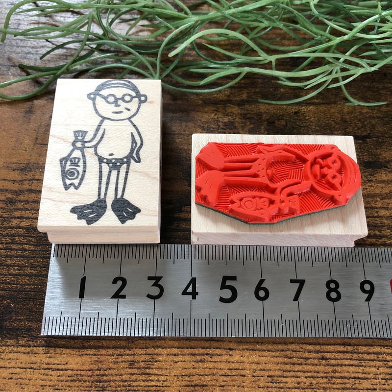 【172】ラバースタンプ  ノームとカメさん 172】ラバースタンプ ノームとカメさん - メルカリ