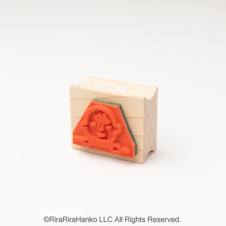 【いまだけ特別500円】 【赤ちゃんのひょっこり(大)】デザインはんこ26x30mm_R1051
