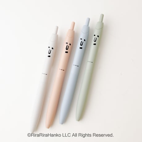 りらりらはんこのぺんくんペン（JETSTREAM Lite 0.5mm）