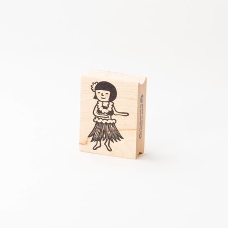 【フラガール】デザインはんこ30x40mm_R974