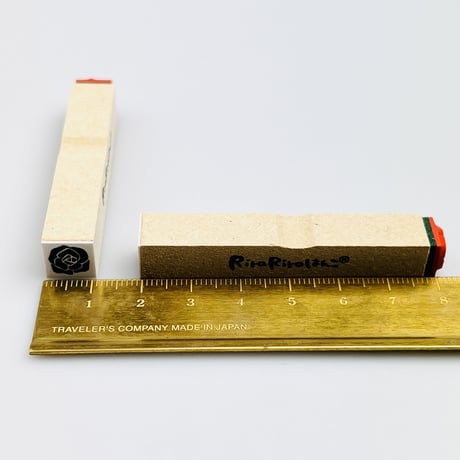 【バラ10mm角】絵文字はんこ10x10mm_R676
