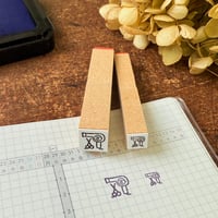 【美容院】絵文字はんこ