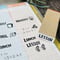 【6/14まで300円】 【LESSON(授業)】文字はんこ8x20mm_R550_o