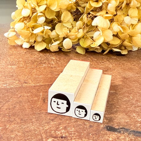 【まもるくんの顔だけ】デザインはんこ