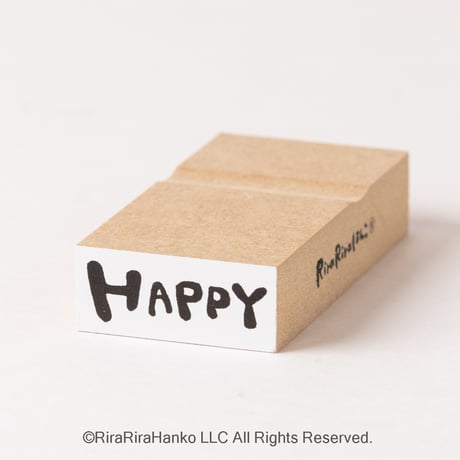 【HAPPY】文字はんこ12x28mm_R476_o
