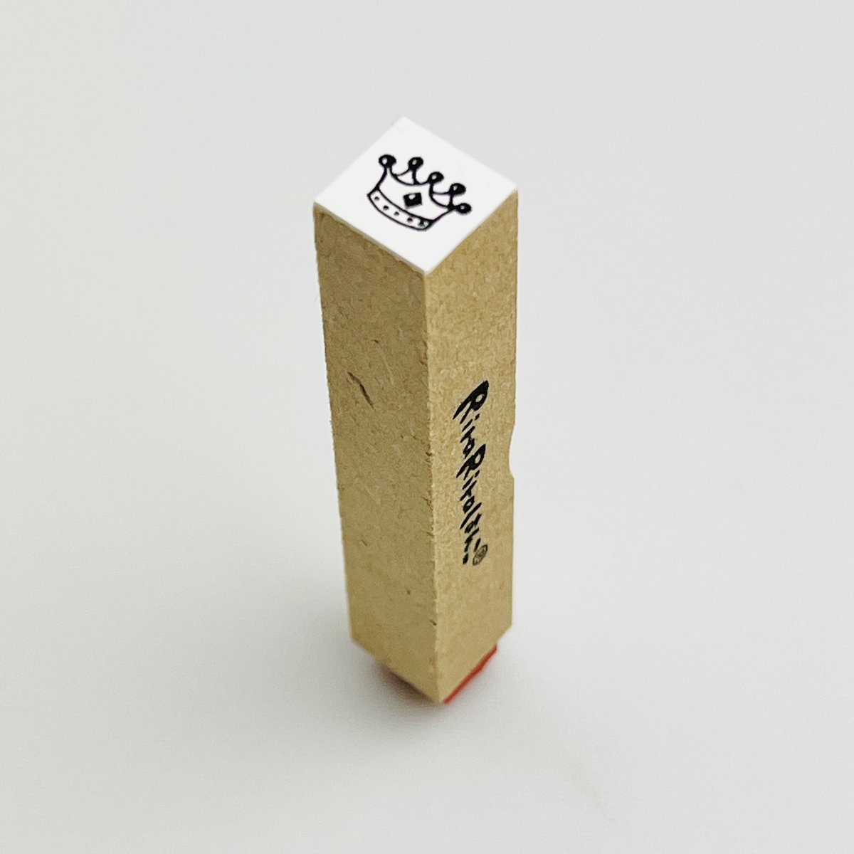 王冠10mm角】絵文字はんこ10x10mm_R675 | RiraRiraはんこストア＊Ri