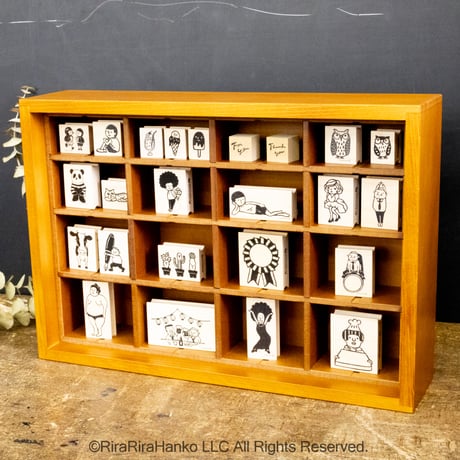 【再入荷待ち】RiraRiraはんこクラシックお重箱【ミセルカサネル】＊A4サイズ