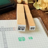 【バス】絵文字はんこ