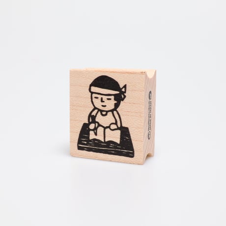 【まもるくんのお勉強】デザインはんこ26x30mm_R892