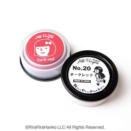 【新色8色追加・予約販売】RiraRiraはんこ オールパーパスパッドミニ（多用途スタンプパッド）