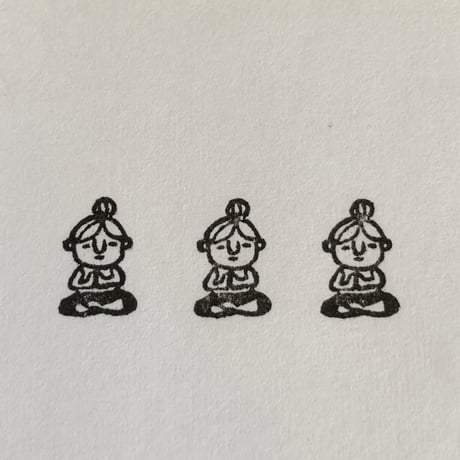 【ヨガ・ピラティス】絵文字はんこ