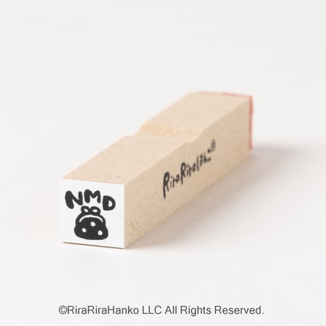【NMD・ノーマネーデー10mm角】絵文字はんこ10x10mm_R535