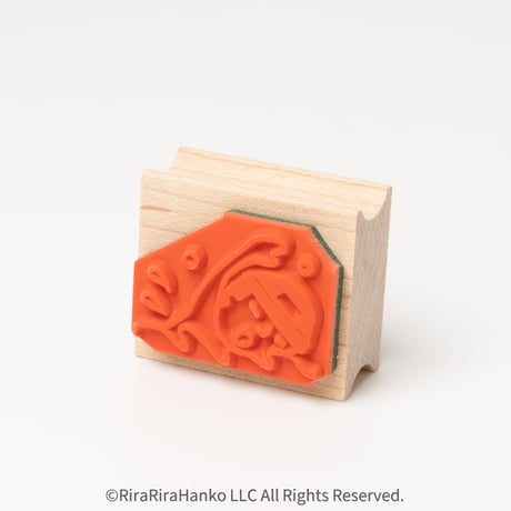 【クロールまもるくん】デザインはんこ26x30mm_R1102