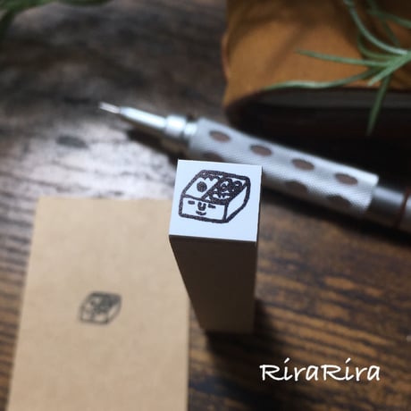 【お弁当】絵文字はんこ