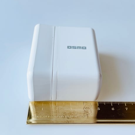 【15mmx50mmシヤチハタOSMO】顔だらけ文字消しスタンプ【黒インク】＊OSMO_050_1550_K