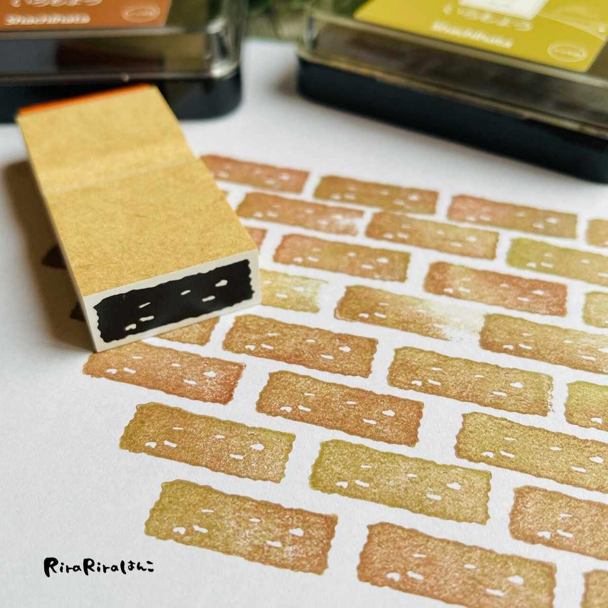 【293】ラバースタンプ  オルガン ブラウニー 293】ラバースタンプ オルガン ブラウニー - メルカリ