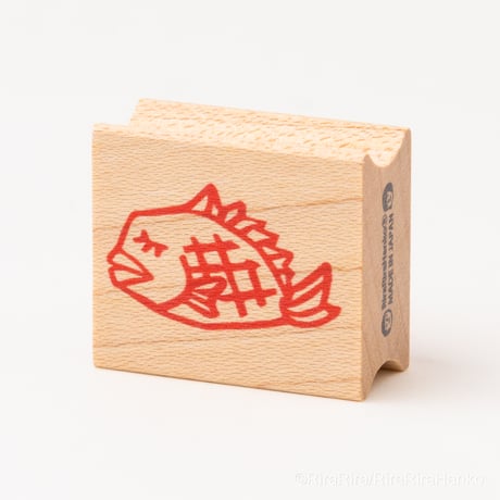 【めでたい】デザインはんこ26x30mm_R973