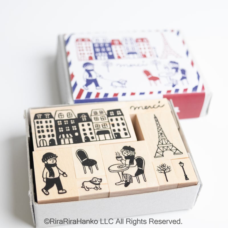 激レア　ヘラクロスとハッサム はんこセット パリはんこセット】はんこセット_RS057_y | RiraRiraはんこストア