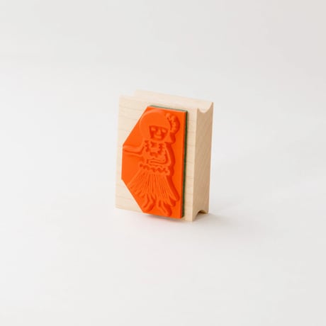 【フラガール】デザインはんこ30x40mm_R974