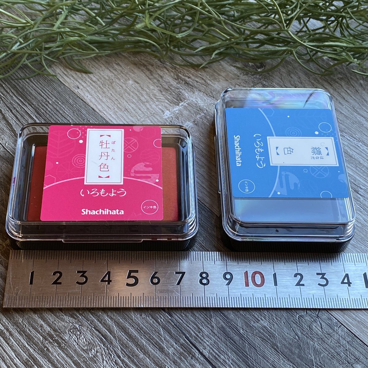 夏色4色セット】シャチハタいろもよう☆RiraRiraはんこのおススメ
