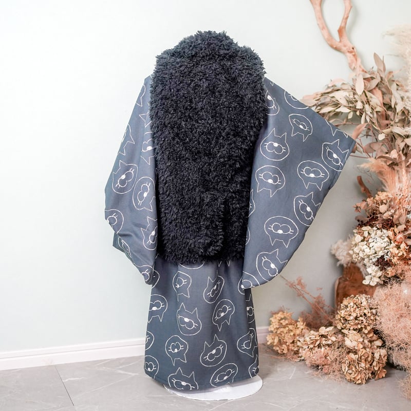 2 ステップ着物（3歳用ねこ被布タイプ） | HAM-NICO