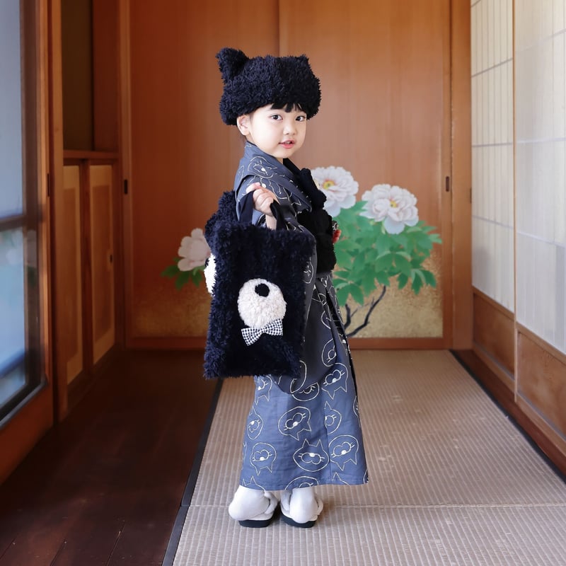 nicoさま七五三着物 専用ページ 2種類 2 ステップ着物（3歳用ねこ帯タイプ） | HAM-NICO