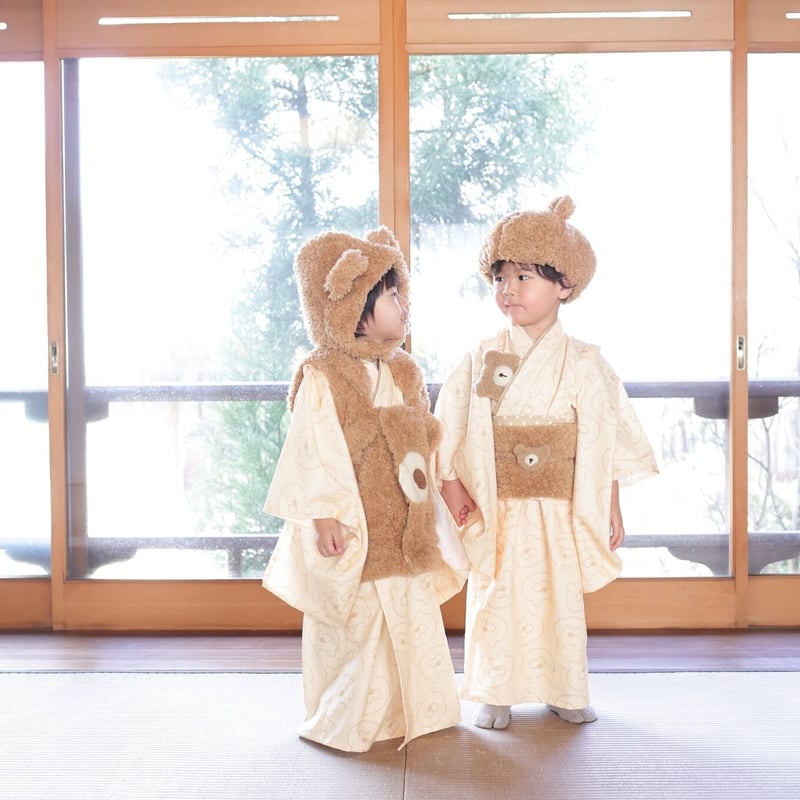 くまのぬいぐるみ　七五三お着物着用 くまのぬいぐるみ 七五三お着物着用 くまのぬいぐるみ 七五三お着物