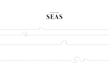 装飾活字：stars,浮雲,糸巻き,seas