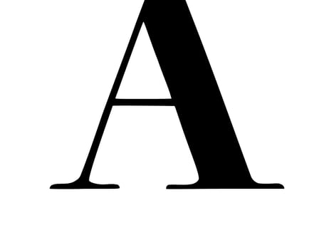 フォント：BODONI F