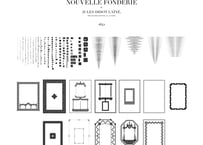 装飾活字：SPÉCIMEN DE LA NOUVELLE FONDERIE DE JULES DIDOT L'AÎNÉ, BOULEVARD D'ENFER, N°4, À PARIS. 1842