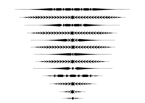 装飾活字【PNGエディション】SPÉCIMEN DE LA NOUVELLE FONDERIE DE JULES DIDOT（1842）