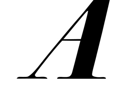 フォント：BODONI F