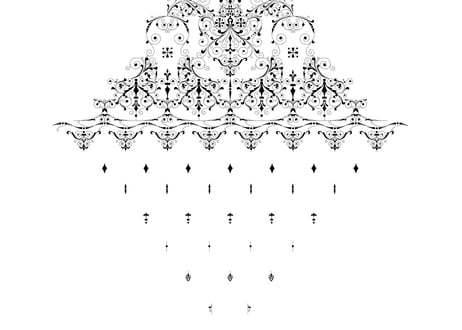 装飾活字：PRINTERS FLOWERS OLD TYPE 003