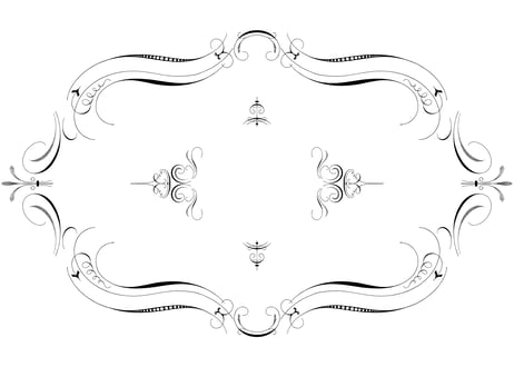 装飾活字：Gravure et Fonderie C. Derriey. Specimen-album. [TRAITS DE PLUME]
