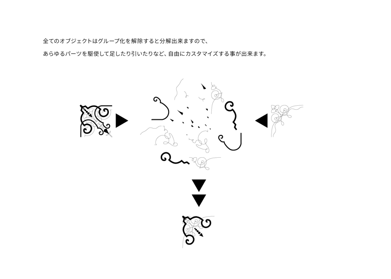 装飾活字：kado the 108Z | Lighthouse Type Foundry