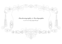 装飾活字：Panchrestographie & Poecilographie reconstructed by fengfeeldesign