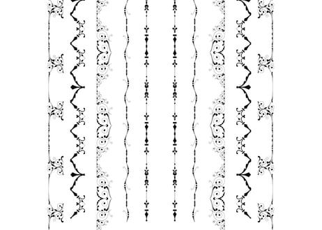 装飾活字：PRINTERS FLOWERS OLD TYPE 003