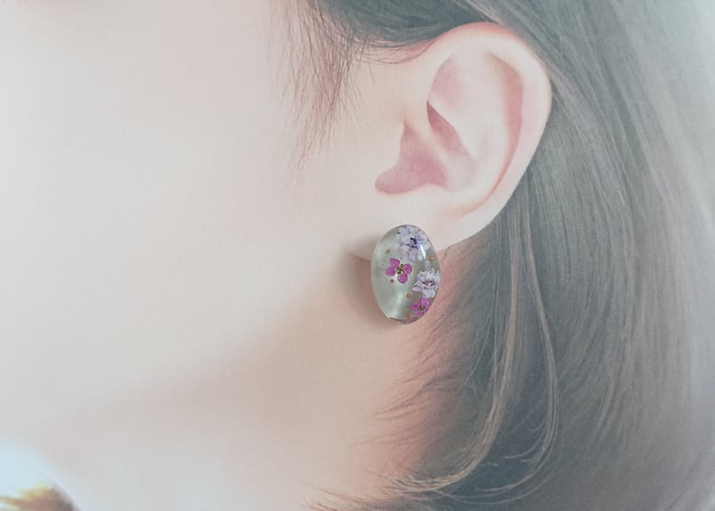 かすみ草 ピアス イヤリング (14 / かすみ草ピアス(淡水パール かすみ草 ピアス イヤリング (14 / かすみ草ピアス(淡水パール