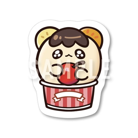うるくま  ステッカー（カップバージョン）
