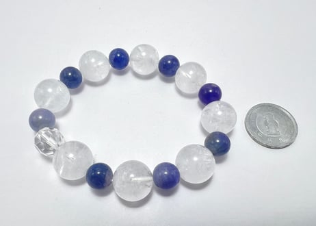 アイスクォーツ タンザナイト 水晶