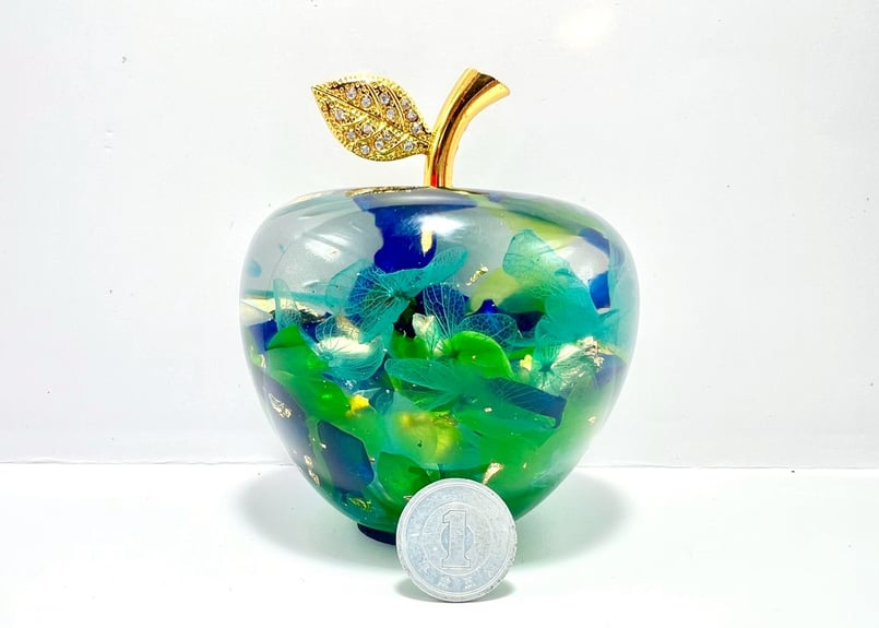 ハーバリウム リンゴ | あじろゆき オンラインショップ