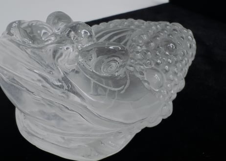 水晶 三脚カエル ②