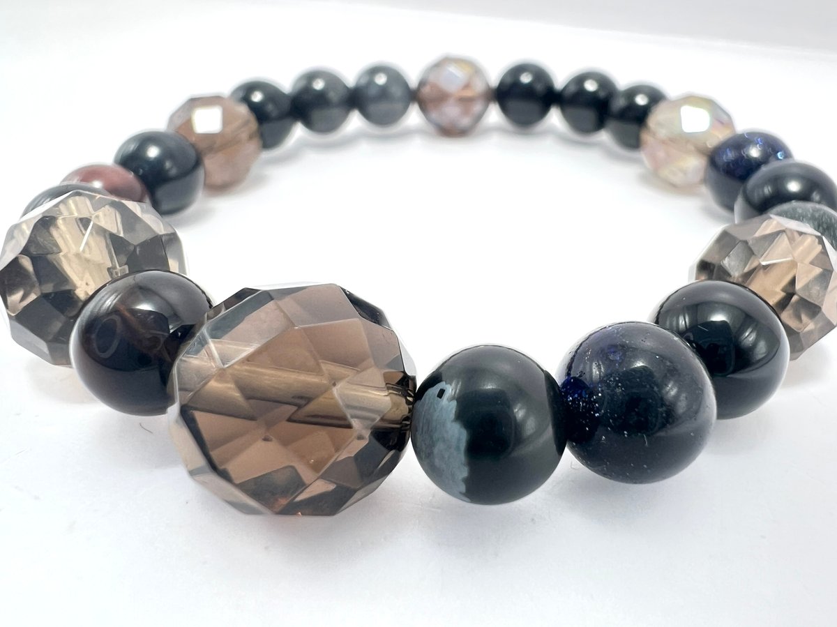 気まぐれセール】スモーキークオーツ タイガーアイ アゲート | あじろ