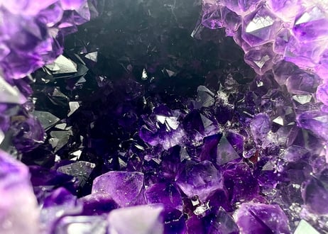 アメジストドーム　エッグ型