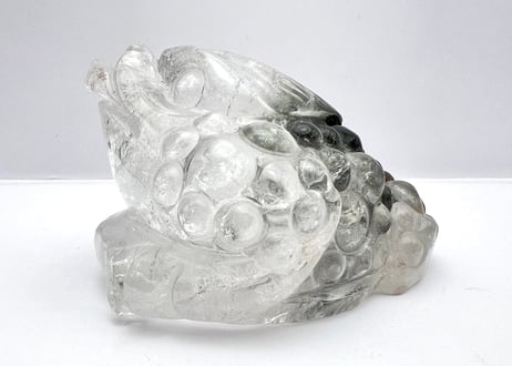 三本脚かえる ガーデンクォーツ　水晶
