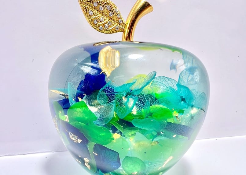 ハーバリウム リンゴ | あじろゆき オンラインショップ